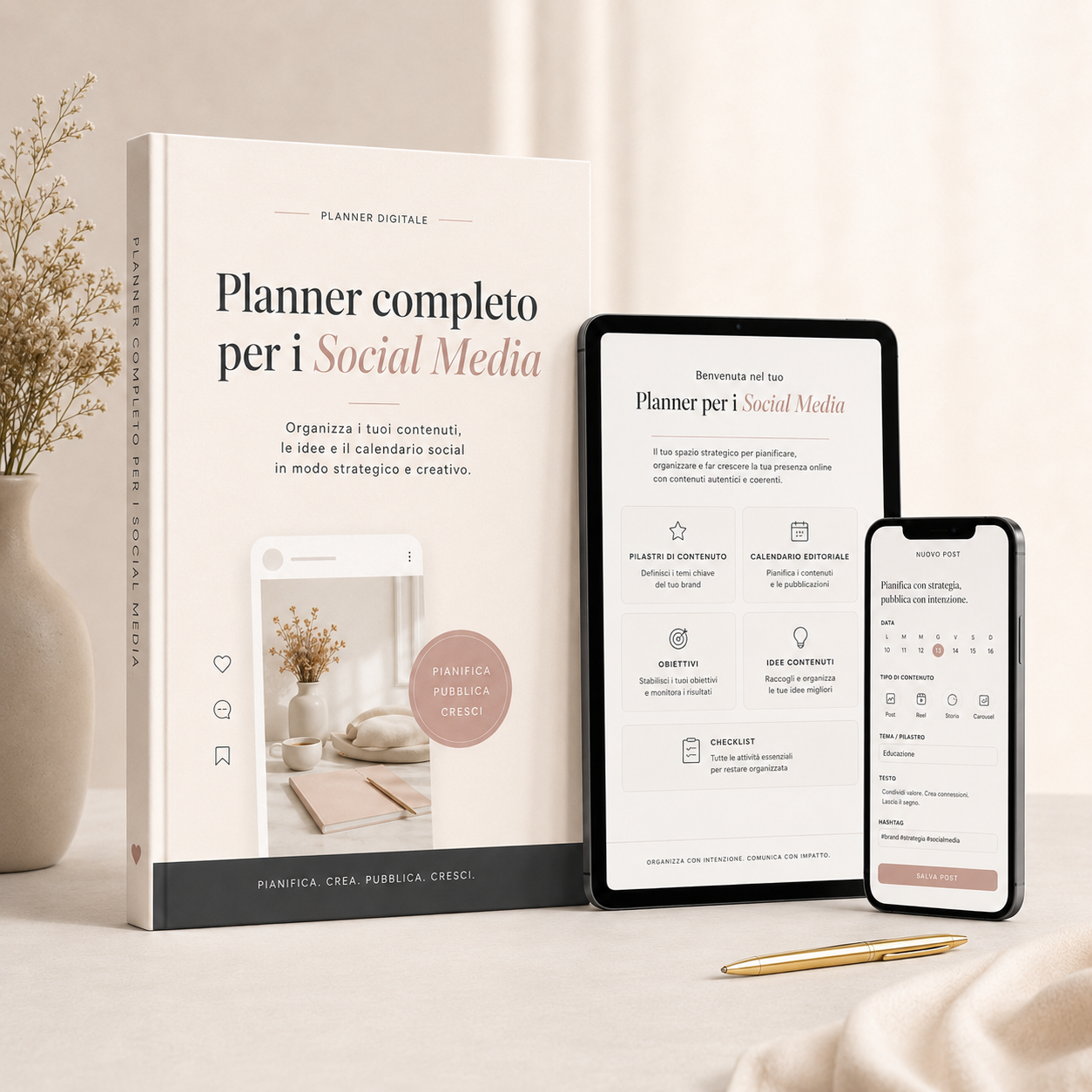 Planner completo per i Social Media